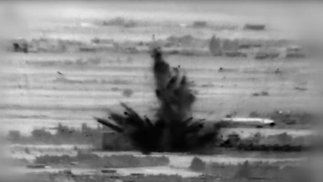VIDEO: Momento exacto del ataque de la aviación israelí contra objetivos en Siria, en el que se reportan 3 soldados muertos