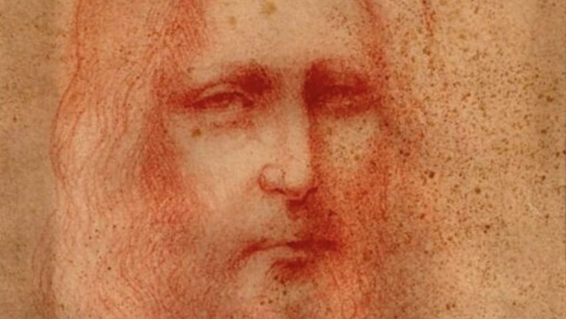Descubren un boceto de Jesucristo del siglo XVI, que probablemente fue dibujado por Leonardo da Vinci