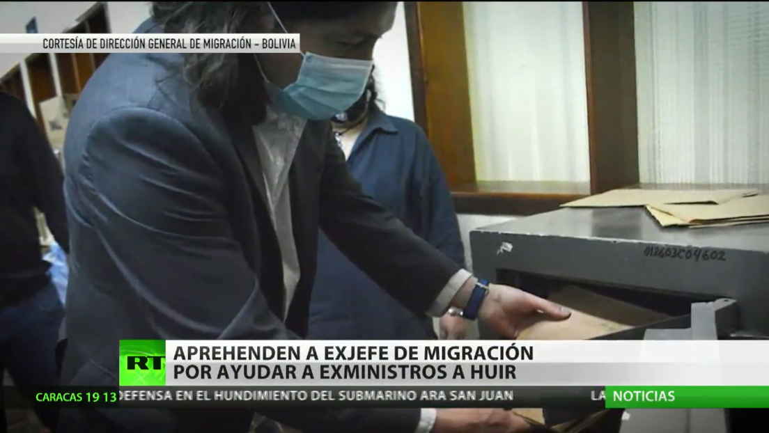 Bolivia: Detienen al exjefe de Migración por ayudar a dos exministros a huir del país