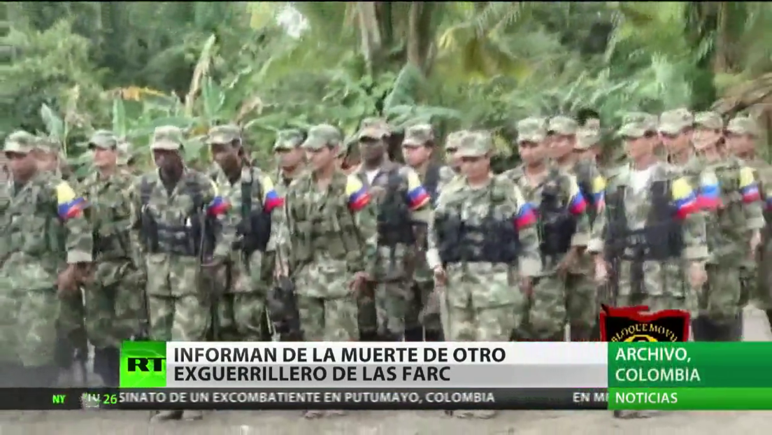 Las FARC reportan la muerte de otro exguerrillero
