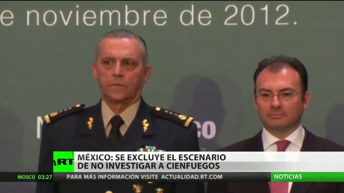 Marcelo Ebrard excluye toda posibilidad de no investigar al exsecretario de Defensa mexicano Salvador Cienfuegos