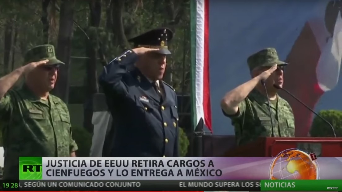 EE.UU. retira los cargos por narcotráfico al exsecretario de Defensa mexicano Salvador Cienfuegos y lo entrega para ser juzgado en su país