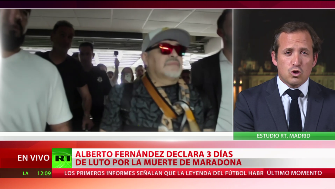 La muerte de Maradona conmociona España, país donde jugó varios años