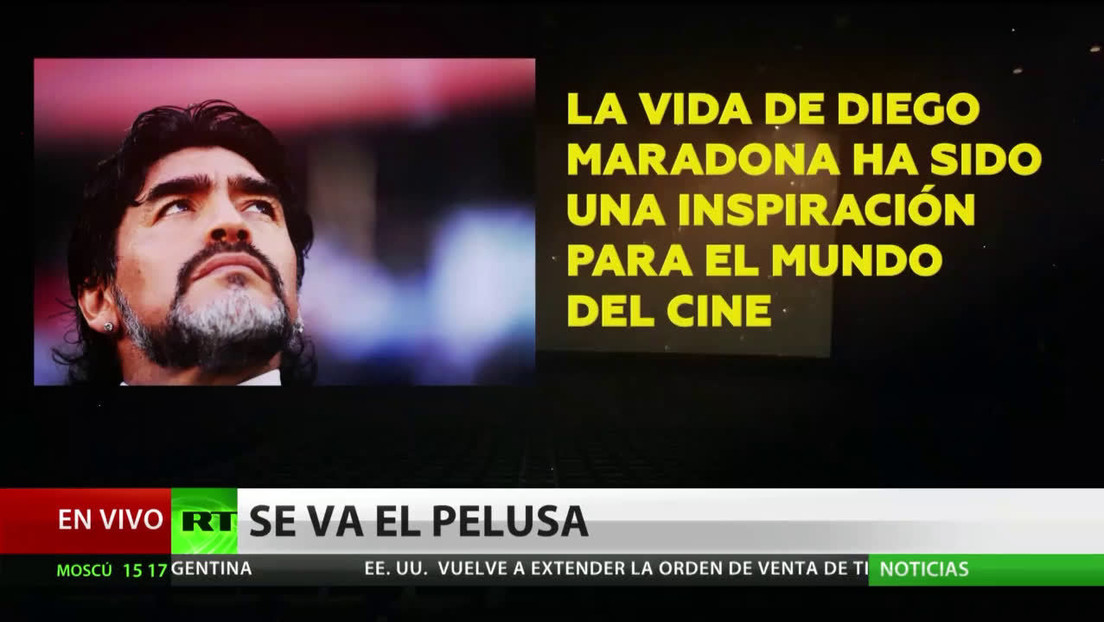 Maradona encandiló al mundo del cine, que retrató sus éxitos y sus penas