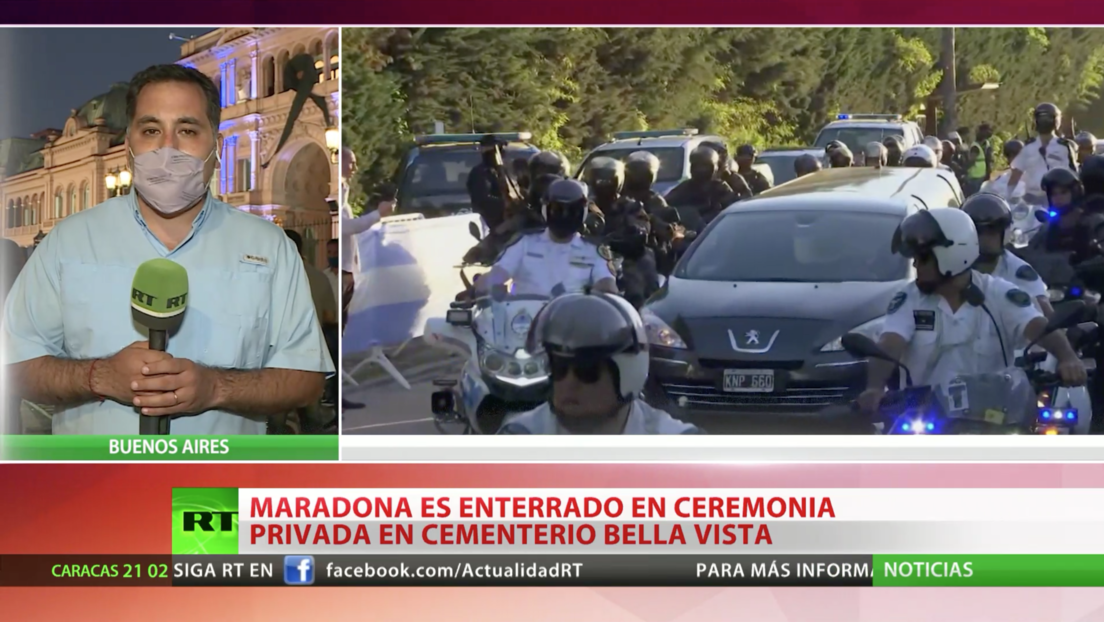 La despedida de Maradona acaba con 13 detenidos y 11 policías heridos