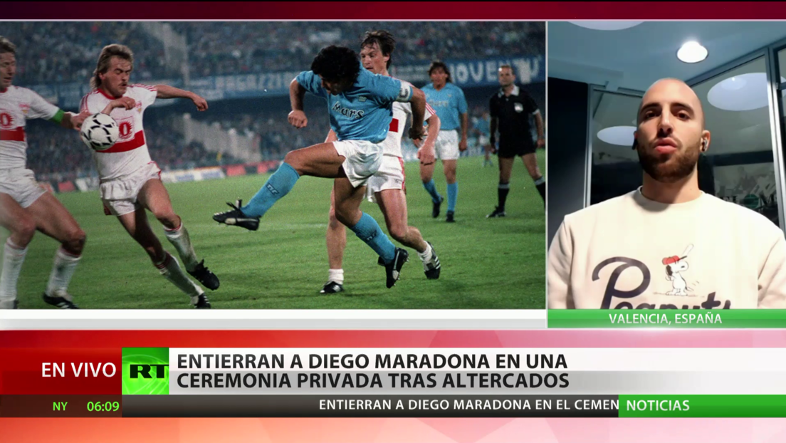 Periodista deportivo: Maradona seguirá siendo un referente para todos durante muchos años