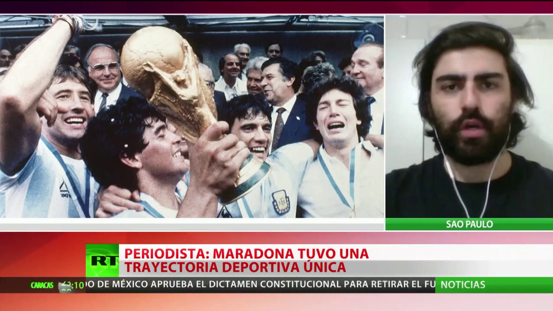 "Maradona tuvo una trayectoria deportiva única"