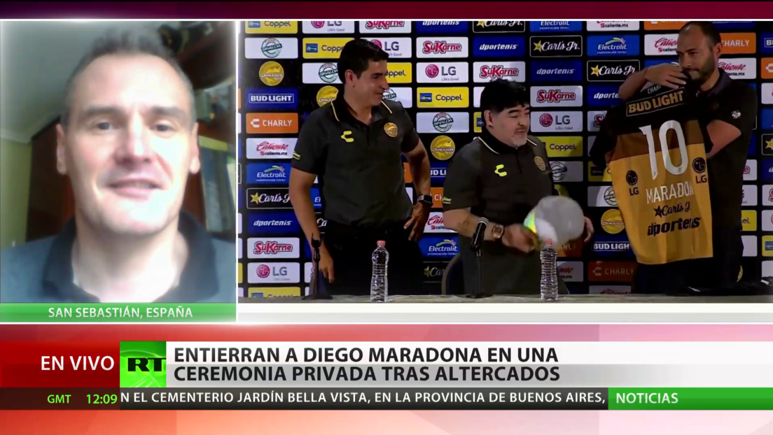 Periodista deportivo sobre Maradona: "Es parte de la cultura popular y eso solo lo consiguen los grandes"