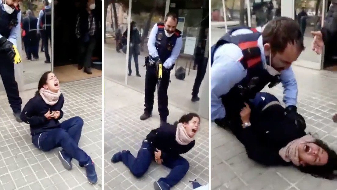VIDEO: Polémica por la actuación de unos policías que usaron una pistola Taser contra una joven en las puertas de un centro médico en España