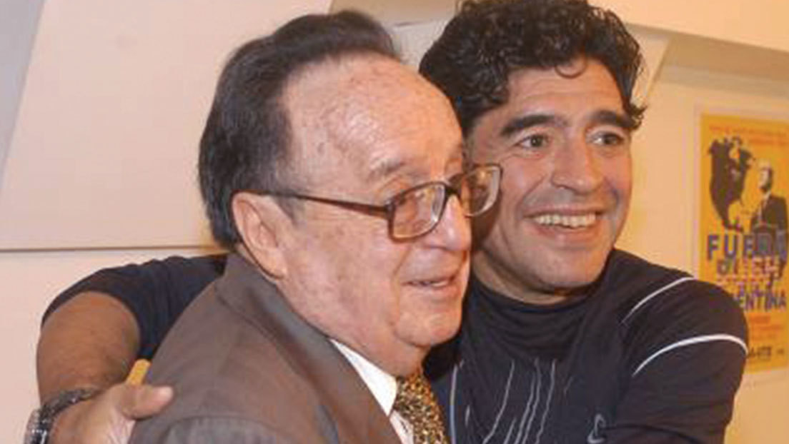 VIDEO: El día que Maradona se emocionó al conocer a uno de sus mayores ídolos, Chespirito
