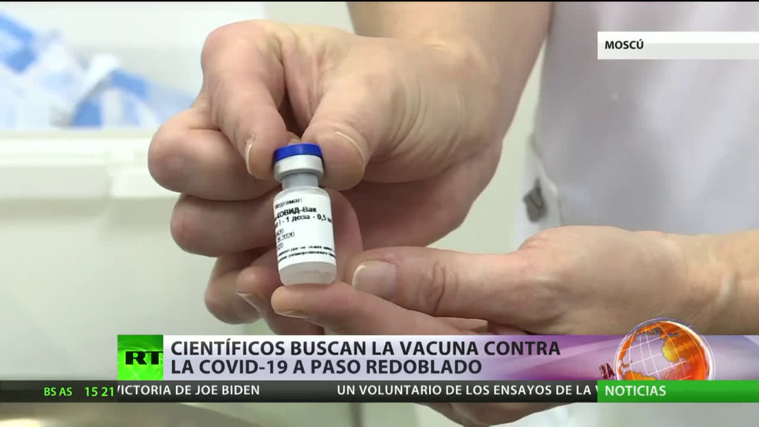 Científicos buscan la vacuna contra el covid-19 a paso redoblado