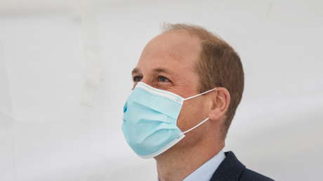 Reportan que el príncipe Guillermo superó en secreto el coronavirus y que "tuvo problemas para respirar"