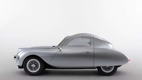 VIDEO: Presentan un concepto de coche eléctrico 'retro' con un panel futurista que se hace 'transparente'