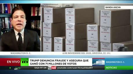 Experto: "Biden se ha apresurado a nombrarse ganador, la prensa de EE.UU. no nombra a los presidentes"