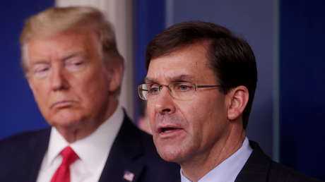 Trump despide al secretario de Defensa de EE.UU., Mark Esper