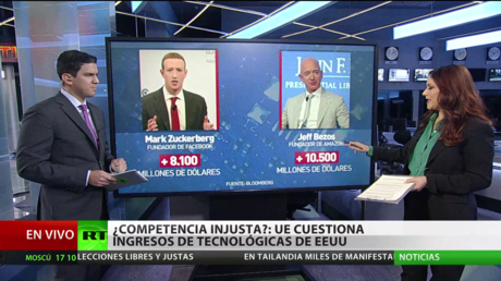 ¿Competencia injusta?: La UE cuestiona los ingresos de tecnológicas de EE.UU.