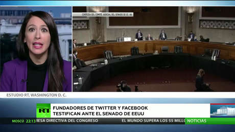 Zuckerberg y Dorsey testifican ante el Senado de EE.UU. sobre la supuesta desinformación en Facebook y Twitter