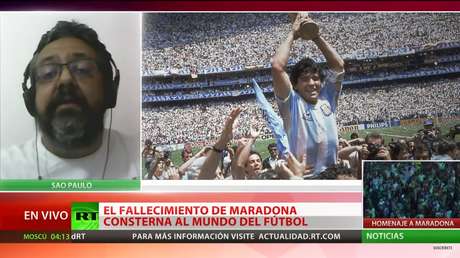 "Diego era una figura mística del fútbol mundial"