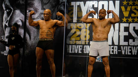Encuentro entre dos leyendas: Mike Tyson vuelve al 'ring' y empata contra Roy Jones Jr.