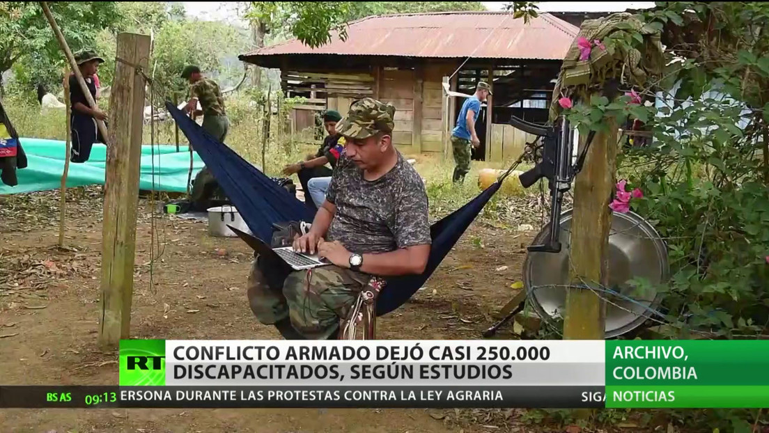 Colombia: Estudios denuncian que el conflicto armado dejó 250.000 discapacitados