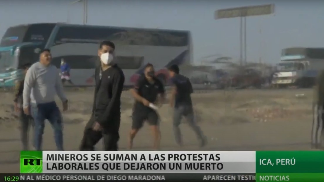 Mineros se suman a las protestas contra la Ley de Promoción Agrícola, que dejan un muerto en Perú