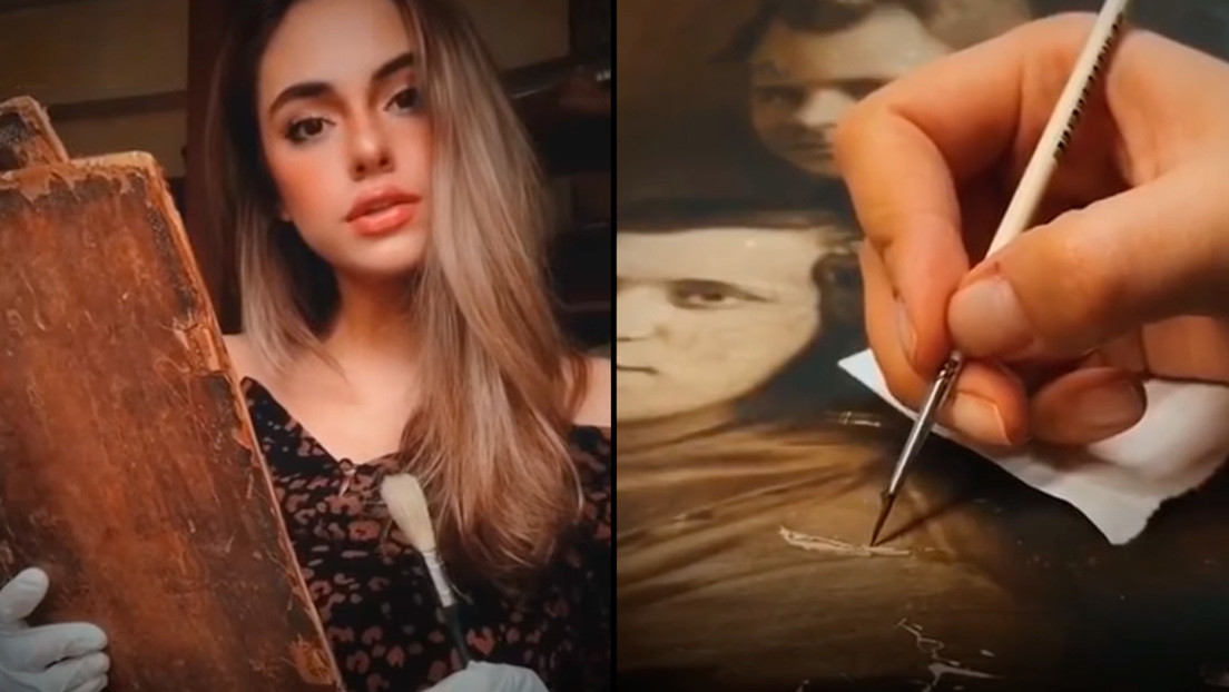 VIDEOS: Esta joven restauradora rusa triunfa en TikTok e Instagram