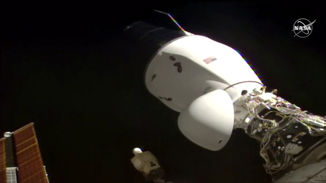 La NASA muestra cómo Cargo Dragon se acopla a la Estación Espacial Internacional (VIDEO)