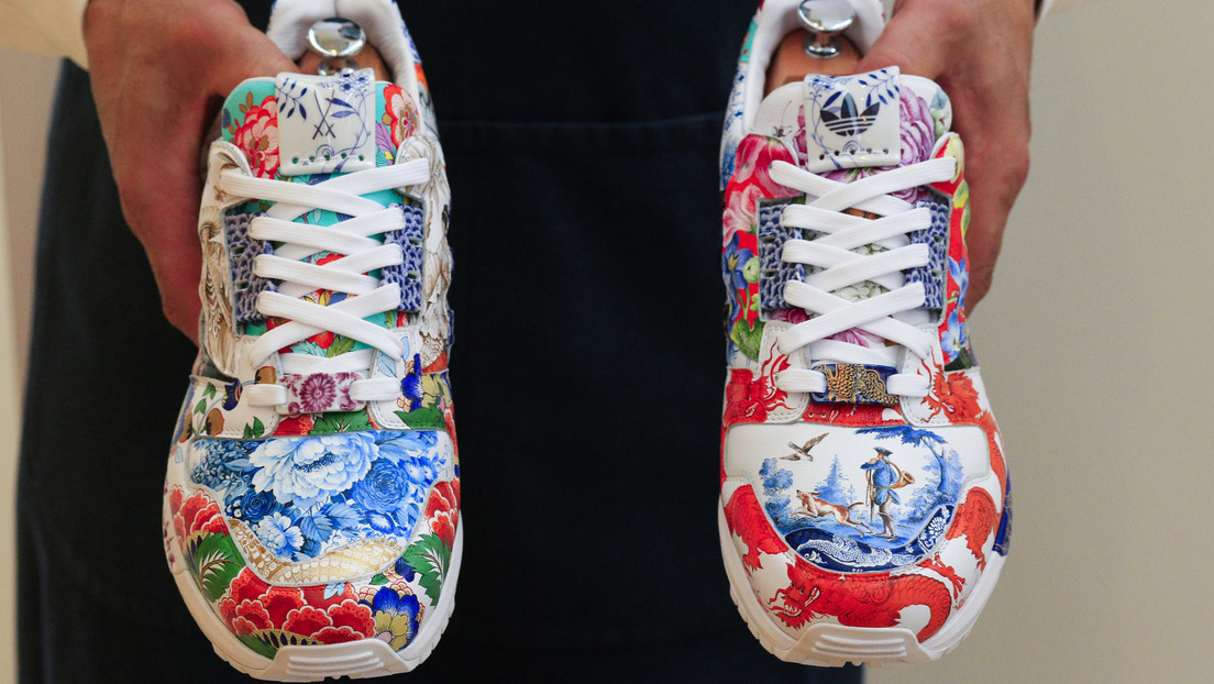 Adidas diseña zapatillas de porcelana que podrían ser vendidas por 1 millón de dólares en una subasta