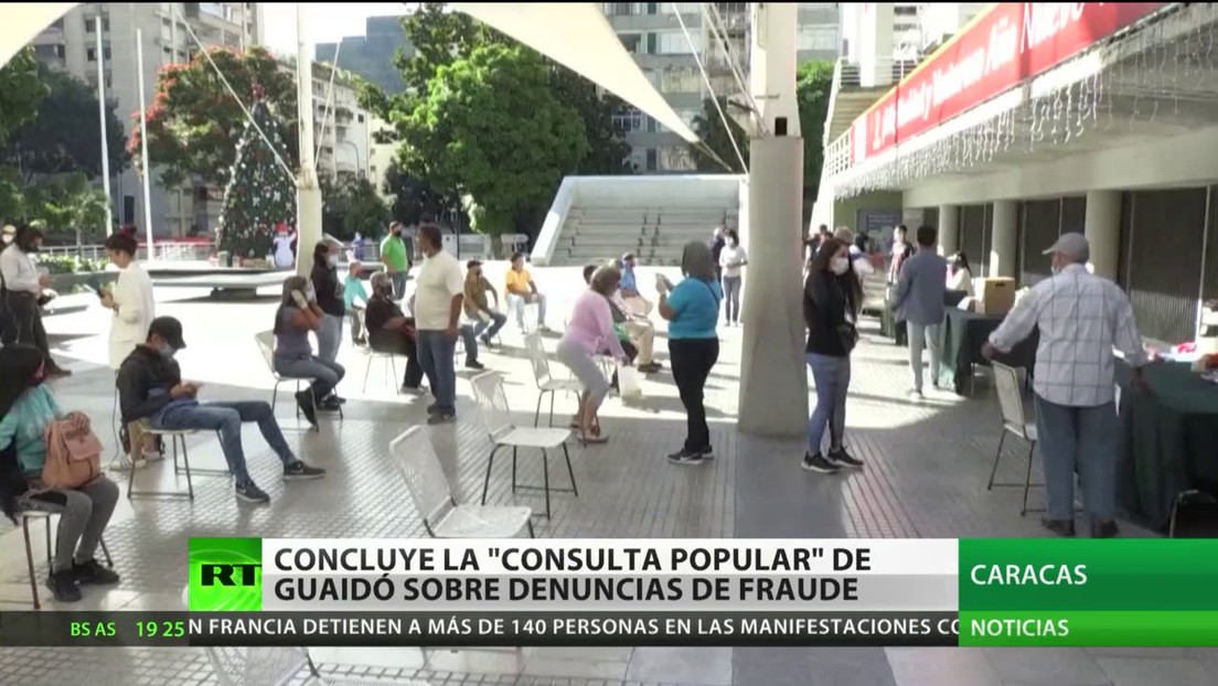 Concluye la "consulta popular" de Guaidó sobre denuncias de fraude