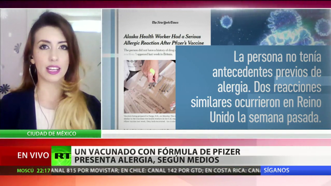 Chile, Panamá y Costa Rica autorizan el uso de emergencia de la vacuna de Pfizer