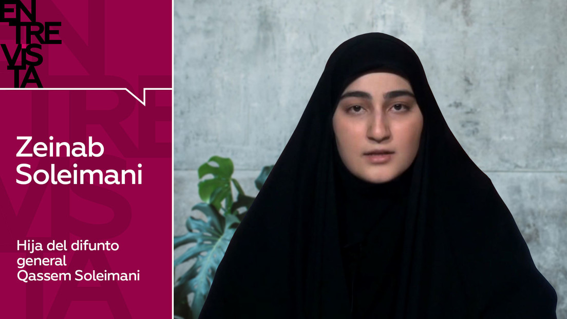 Zeinab Soleimani: "EE.UU. se sintió feliz al matar a mi padre porque él arruinaba sus planes en Oriente Medio"