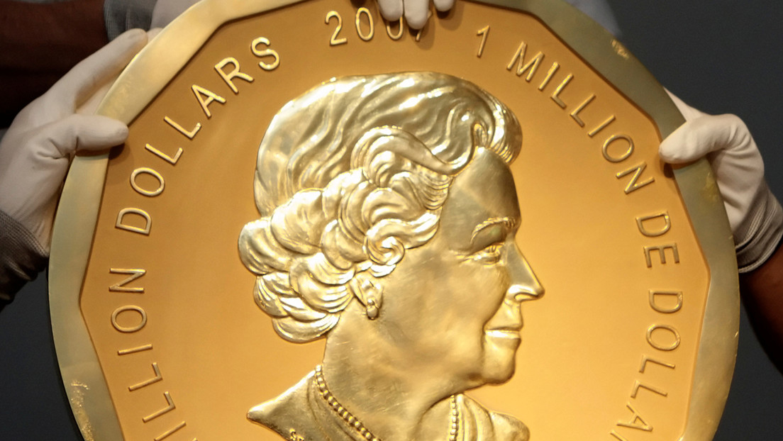 Una moneda robada de oro de 100 kilogramos pudo ser fundida y trasformada en adornos, vendidos a raperos