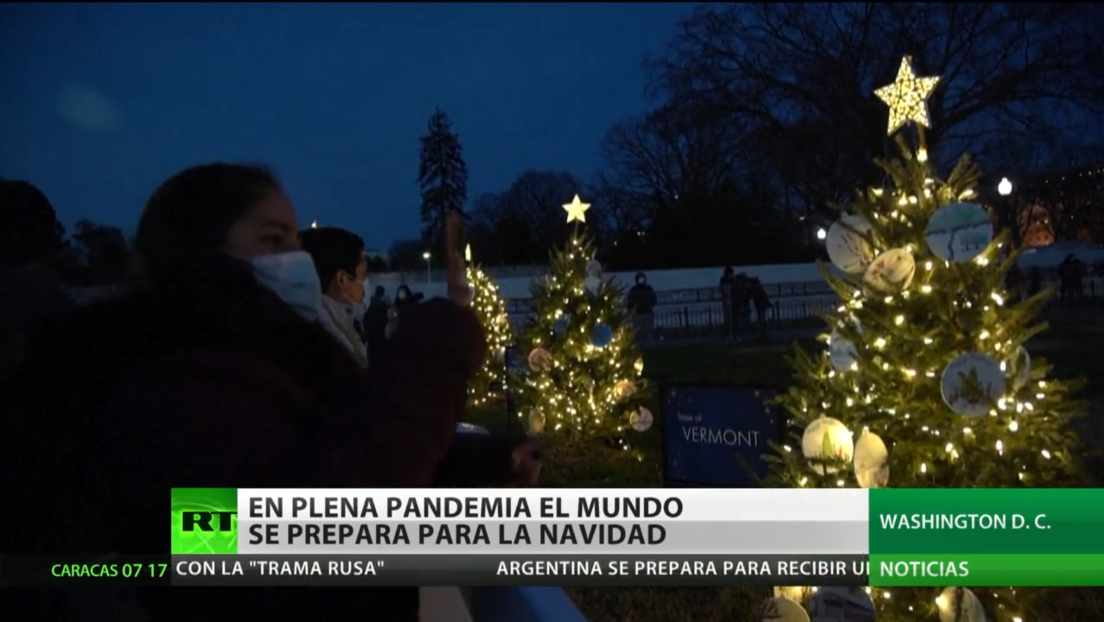 Espíritu festivo: El mundo se prepara para celebrar la Navidad en plena pandemia