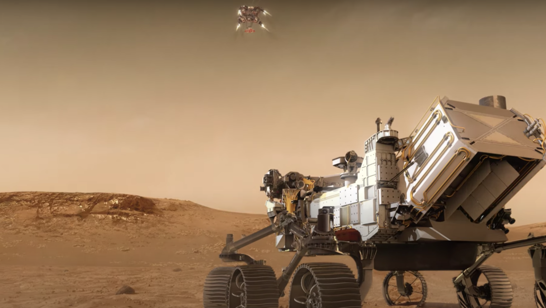 VIDEO: Simulan cómo un róver de la NASA aterrizará en Marte