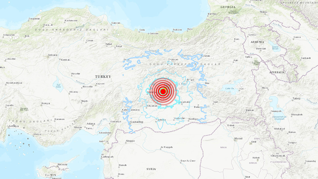 Se produce un terremoto de magnitud 5,4 en Turquía