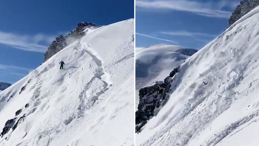 España: Un hombre esquía fuera de pista y genera una avalancha que pudo ...
