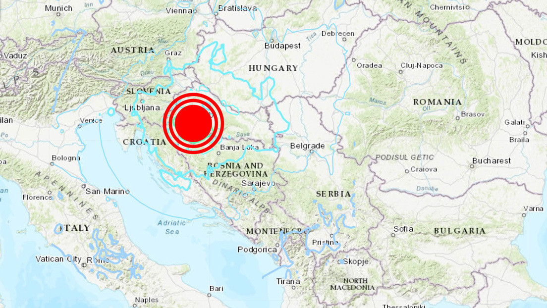 Un sismo de magnitud 6,4 se produce en Croacia, el más poderoso registrado en el país en lo que va de año