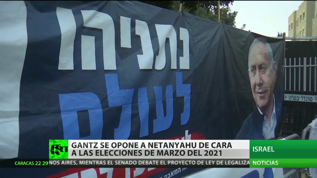 Gantz se opone a Netanyahu de cara a las elecciones del próximo marzo en Israel