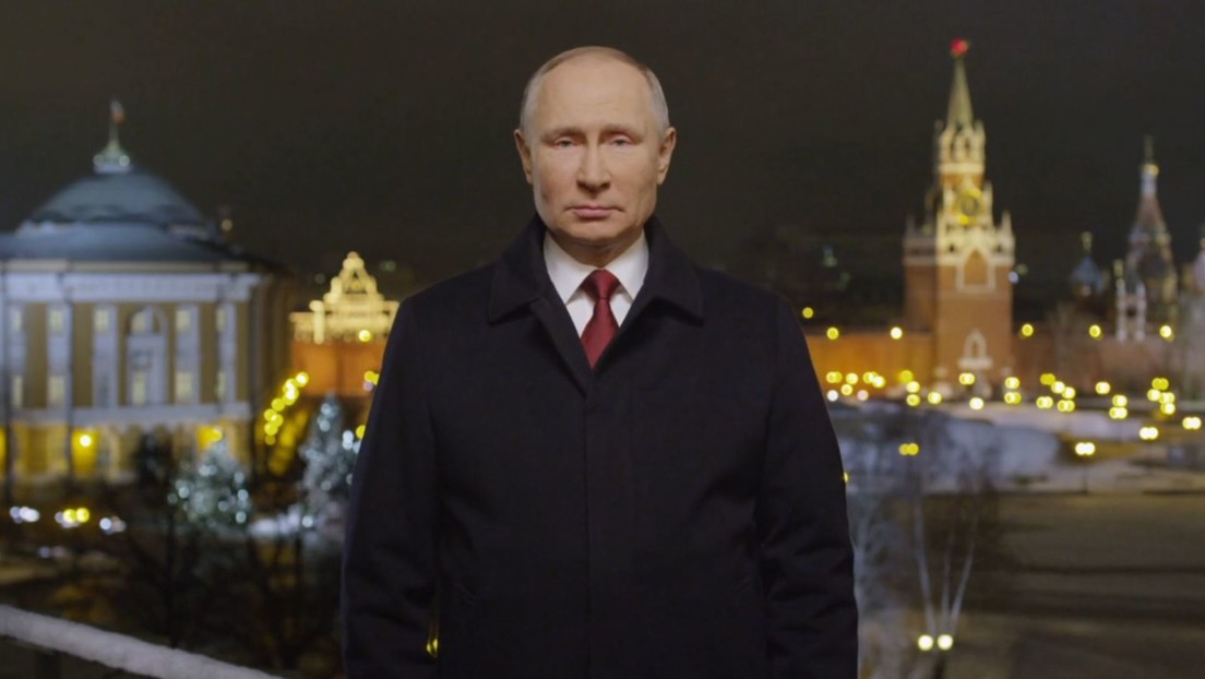 VIDEO: Vladímir Putin felicita a los rusos por la llegada del 2021 con el tradicional mensaje de Año Nuevo