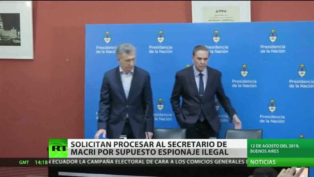Solicitan procesar al secretario del expresidente Mauricio Macri por supuesto espionaje ilegal