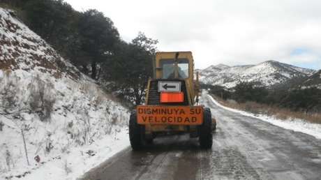 FOTO, VIDEOS: El norte de México registra una nevada durante su segunda tormenta invernal