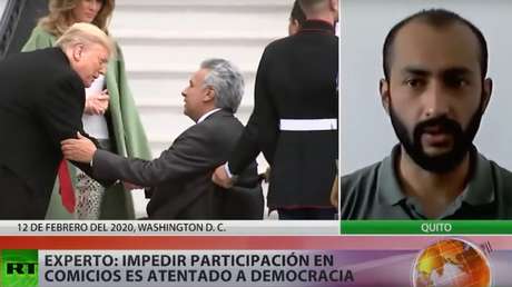 Experto: "En Ecuador la democracia no existe y estamos viviendo básicamente en una dictadura"