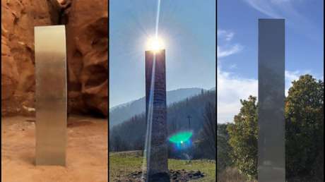 FOTO: Otro monolito misterioso aparece en una reserva natural en los Países Bajos