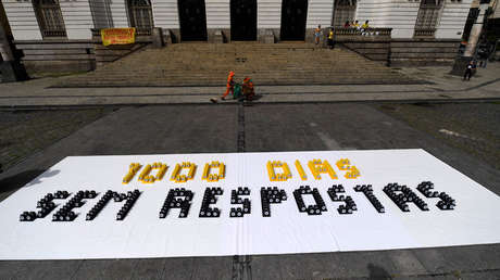550 alarmas suenan en Río de Janeiro para denunciar que 1.000 días después del asesinato de Marielle Franco no se sabe quién dio la orden