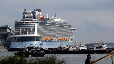Detectan un positivo por covid-19 en un crucero procedente de Singapur con más de 2.800 personas a bordo