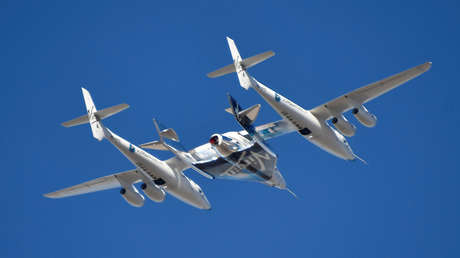 Virgin Galactic interrumpe el vuelo de prueba de su nave espacial suborbital tras problemas con el motor