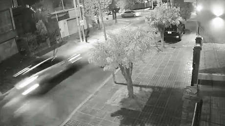 VIDEO: Momento exacto del accidente mortal provocado por un futbolista del club Estudiantes de La Plata