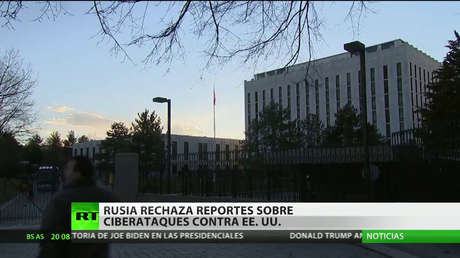 Rusia rechaza reportes de ciberataques contra EE.UU.