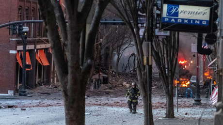 "El área debe ser evacuada ahora...": Inquietante advertencia de audio antes de la explosión en Nashville (VIDEO)