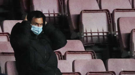 VIDEO: La reacción de Messi desde la platea del Camp Nou tras el insulso empate del Barcelona ante el Eibar